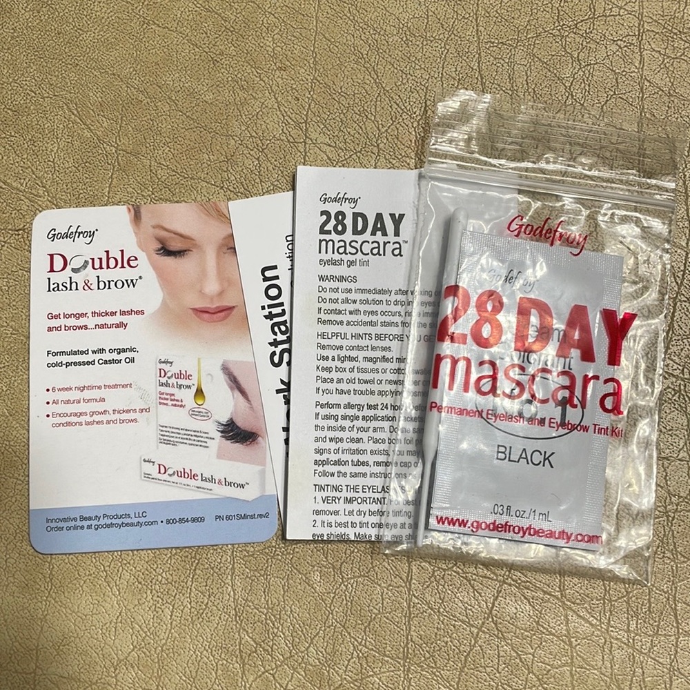 ⚜️28 Day Godefroy Double Lash & Brow Eyelash Gel Tint!